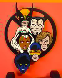 Image 4 of X-Men 3D Hand Crafted Wooden Wall Hanging Artwork
