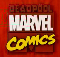 Image 1 of Deadpool Logo – Marvel Comics 3D Hand Crafted Wooden Wall Hanging Artwork.