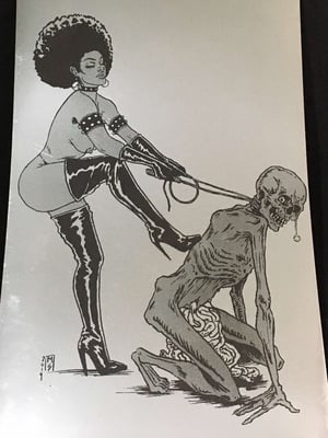 "Dance of Dominance" Mirror print