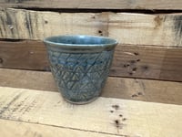 Image 1 of 5” carved Planter from the rainforest collection