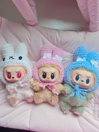 Image 1 of labubu bunny hats