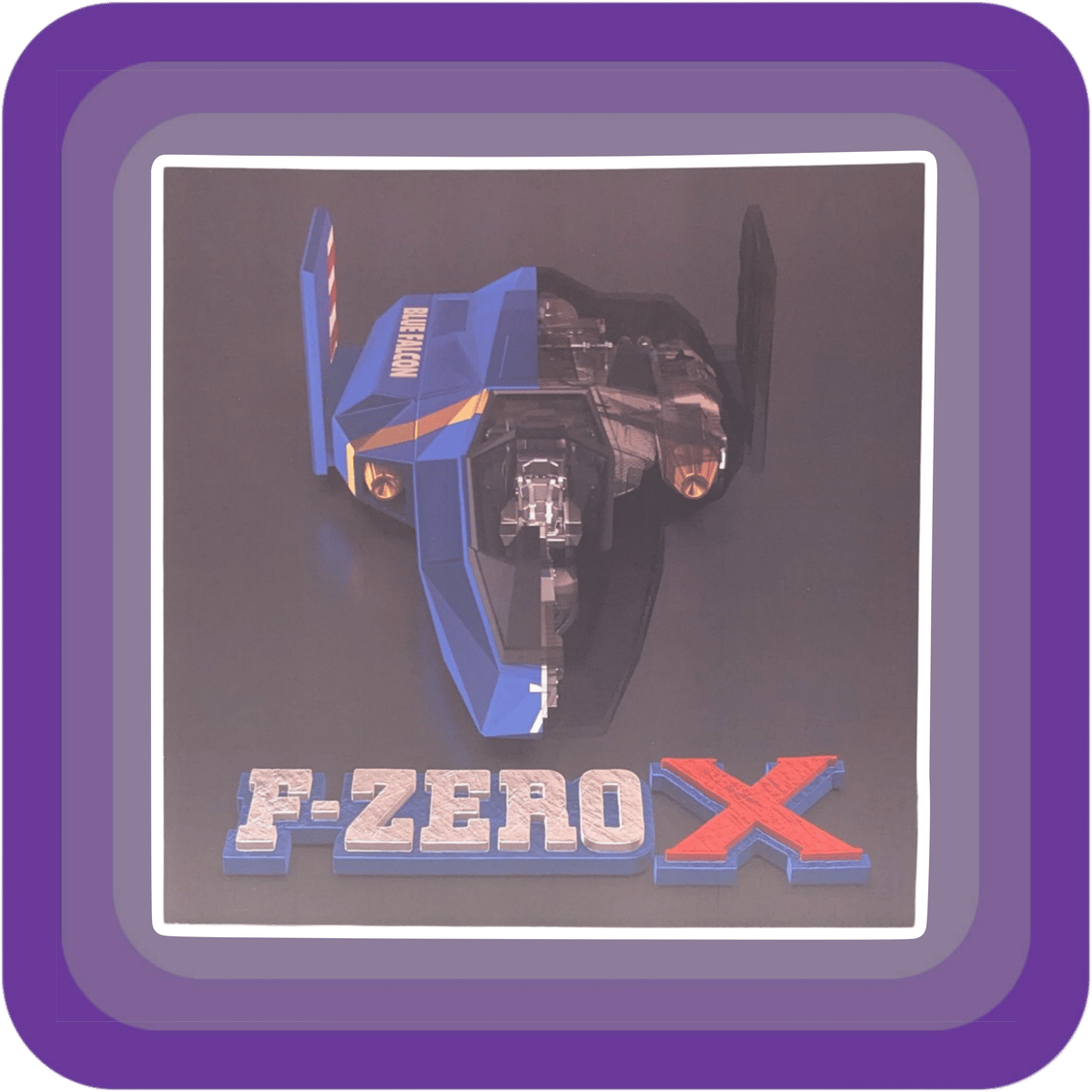 F-Zero X Liquid Filled | Retro Game Records