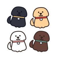 Image 1 of doggy stickers