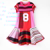 Image 1 of cicada courtneycourtney 8/10 8 eight eighth 8th bday birthday gift party dress short sleeve twirl