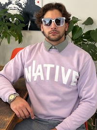 Image 1 of L.A. Native Lavender Crewneck 