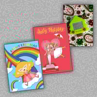 Image 1 of Princess Etch holiday cards