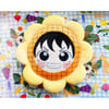 Sunflower Luffy Cushion