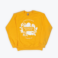 Image 1 of Flower Logo “Sunshine” Crewneck