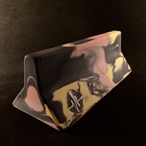 Image of Wired Ramps Jersey Barrier (Dark Grey, Pink and Yellow)