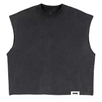 Image 1 of 1 & Only Drop (Boxy Sleeveless Tee) - Preorder