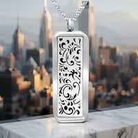 Image 1 of Stainless Steel Wellness Necklace 🌿 – Long-Lasting & Hypoallergenic