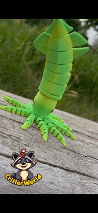 Green/yellow Squid (large)