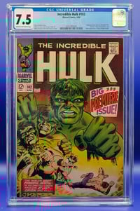 Image 1 of The Incredible Hulk #102 - CGC 7.5
