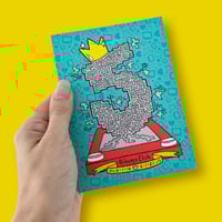 Image 1 of 5th anniversary commemorative Thank You card