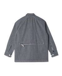 Image 7 of Simple Stripe Denim Chore