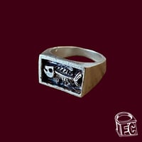 Image 1 of Fish Bones Ring 