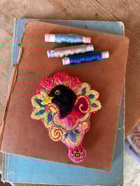 Image 2 of Blackbird  Celebration Brooch 