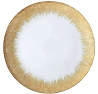 Image 3 of Gold glass charger plate
