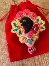 Image 3 of Blackbird  Celebration Brooch 