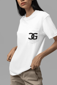 Image 3 of CHILD OF GOD POCKET TEE /WHITE  Unisex