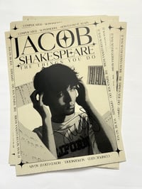 'the things you do' Jacob Shakespeare Signed Poster [LIMITED]