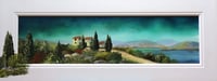 Tuscan Villa by the Lake  8715 E3 - Original Painting