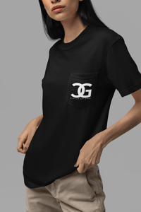 Image 2 of CHILD OF GOD POCKET TEE / BLACK