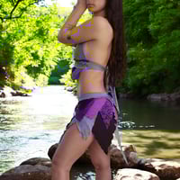 Image 10 of Deep Purples Fairy Leafy Set With Pouch - M