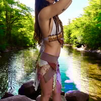 Image 12 of Dark Beige Paisley Leafy Fairy Set - M/L