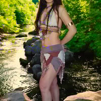 Image 10 of Dark Beige Paisley Leafy Fairy Set - M/L