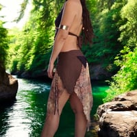 Image 13 of Dark Purple Paisley Pouch Fairy Set - S/M/L/XL