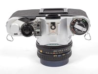 Image 7 of Pentax ME SUPER 35mm SLR Film Camera with 50mm F2 SMC A lens #0313
