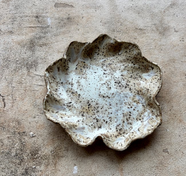 “Snow on the Beach” (TM) Tiny Dish 