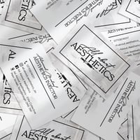 Laminated Business Card / Loyalty Card / Thank You Card / Appointment Card / Print