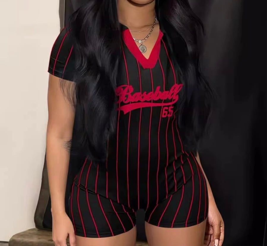 Image of Baseball Jumpsuit
