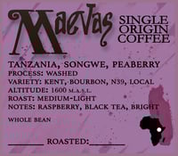 Tanzania, Songwe, Peaberry