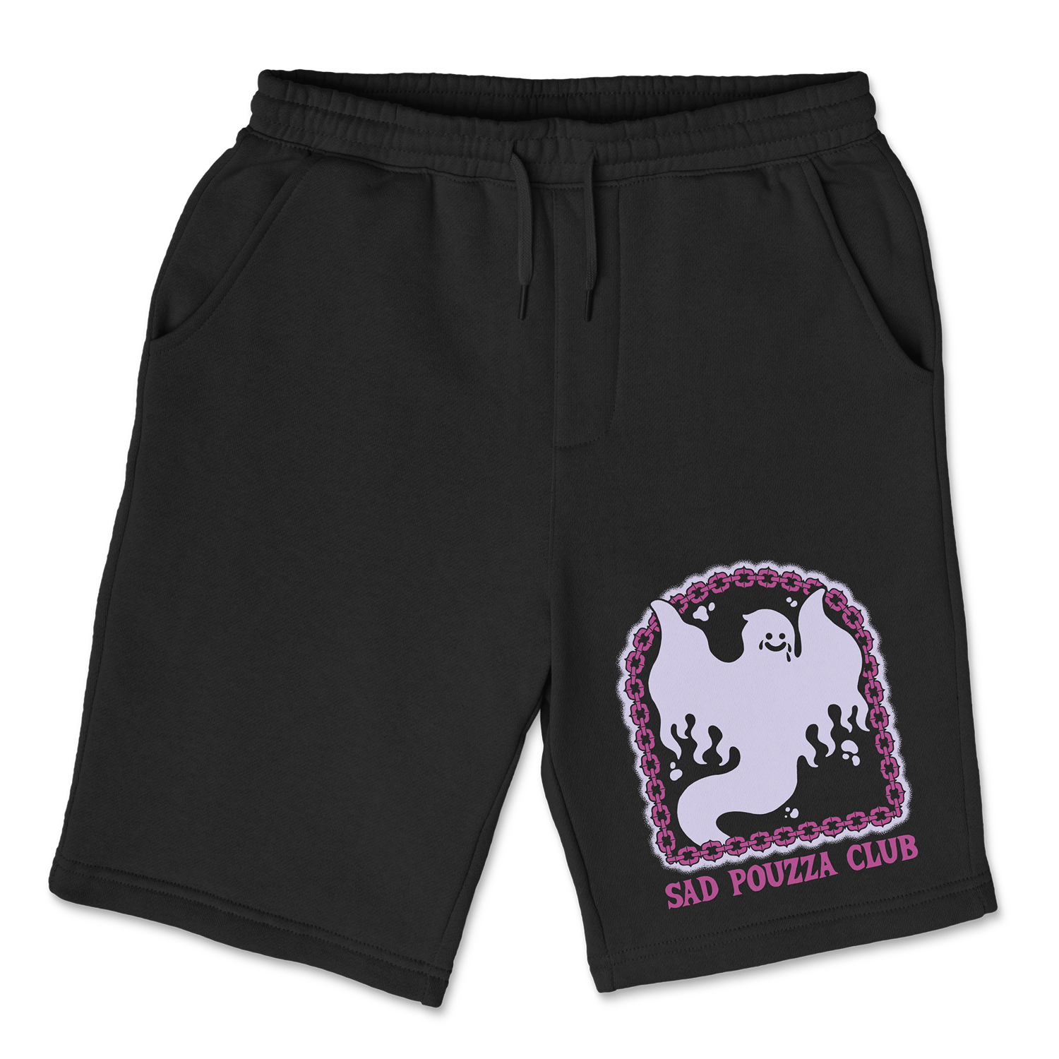 Image of " Sad Pouzza Club " Jogging Shorts
