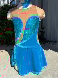 Image 1 of Turquoise Sequin Strut
