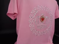 Image 8 of Pink beaded Red Heart Crown T shirt