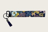 Image 1 of Indigo Bloom Key Fob