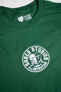 Image 3 of Essential Logo Tee - Green