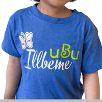 Image 4 of UBU Tee - Kids Youth Girls and Boys Blue Self - Love Others Friendship Acceptance Inclusion T-shirt 