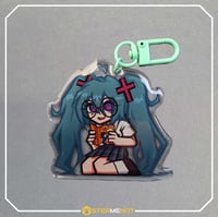 [VOCALOID] - Rotten Girl Miku - Fujoshi Miku Keychain
