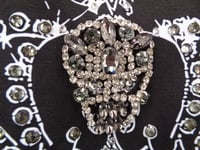 Image 3 of Alien Skull Crown Black T shirt