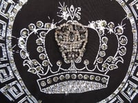 Image 5 of Alien Skull Crown Black T shirt