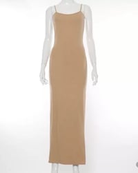 Image 1 of Caramel MIDI Dress