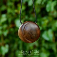 Image 2 of Irish Bog Yew Lunar Amulet (PE1909)