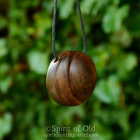 Image 3 of Irish Bog Yew Lunar Amulet (PE1909)