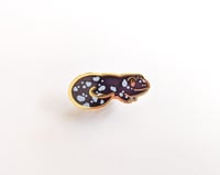 Image 1 of Jefferson Salamander - Mini Amphibian Enamel Pins