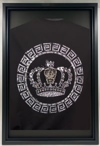 Image 2 of Alien Skull Crown Black T shirt